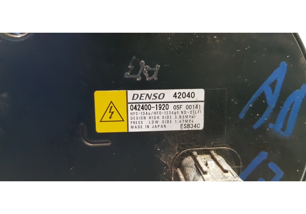 Recambio de compresor aire acondicionado para toyota rav 4 plug-in hybrid advance referencia OEM IAM 8837042041 0424001920 
