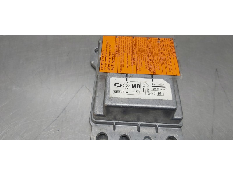 Recambio de centralita airbag para renault koleos bose edition referencia OEM IAM 98820JY10A   Recambio de centralita airbag para renault koleos bose edition referencia OEM IAM 98820JY10A