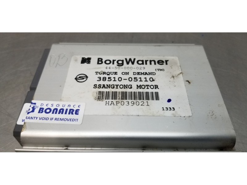 Recambio de modulo electronico para ssangyong rexton rx 320 referencia OEM IAM 3851005110 3851005110X 