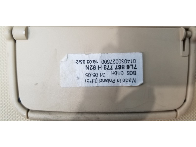 Recambio de bandeja trasera para volkswagen touareg (7la) tdi r5 referencia OEM IAM 7L6867773K92N 7L6867773H92N 7L6867773K Recambio de bandeja trasera para volkswagen touareg (7la) tdi r5 referencia OEM IAM 7L6867773K92N 7L6867773H92N 7L6867773K