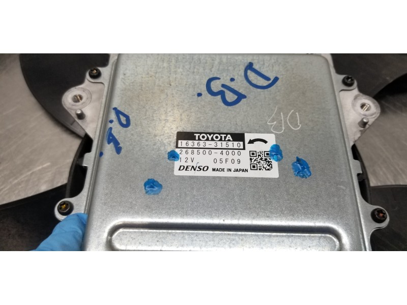 Recambio de electroventilador para toyota rav 4 plug-in hybrid advance referencia OEM IAM 1636025030 2685004000 1636331510