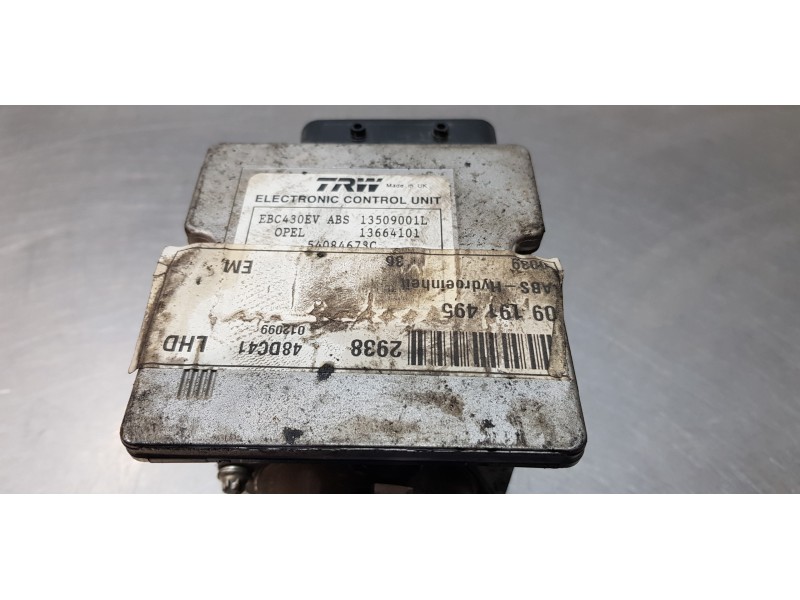 Recambio de abs para opel vectra c berlina comfort referencia OEM IAM 09191495  