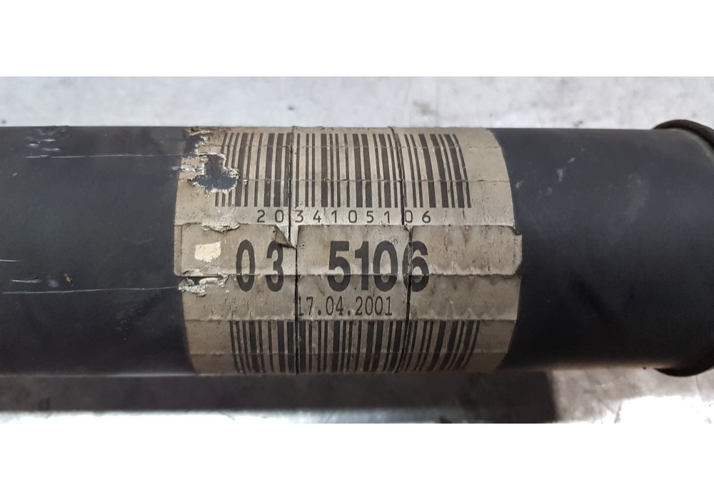 Recambio de transmision central para mercedes clase c (w203) berlina 270 cdi (203.016) referencia OEM IAM 2034105106  