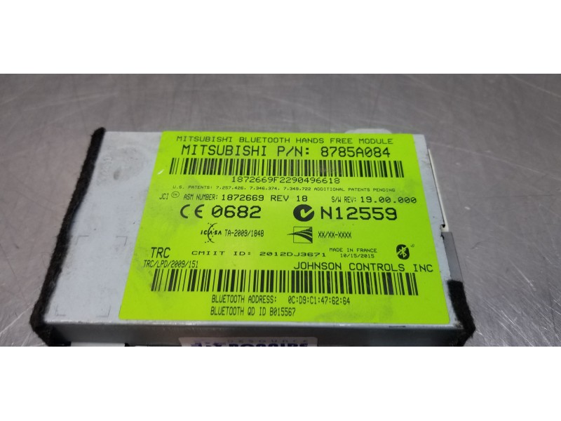 Recambio de modulo electronico para mitsubishi outlander (gf0) phev kaiteki 4wd referencia OEM IAM 8785A084  