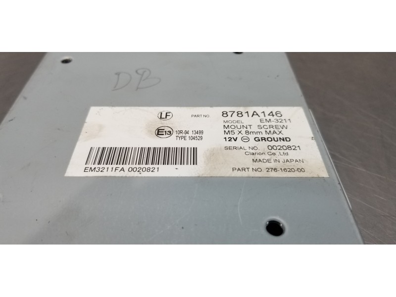 Recambio de modulo electronico para mitsubishi outlander (gf0) phev kaiteki 4wd referencia OEM IAM 8781A146  