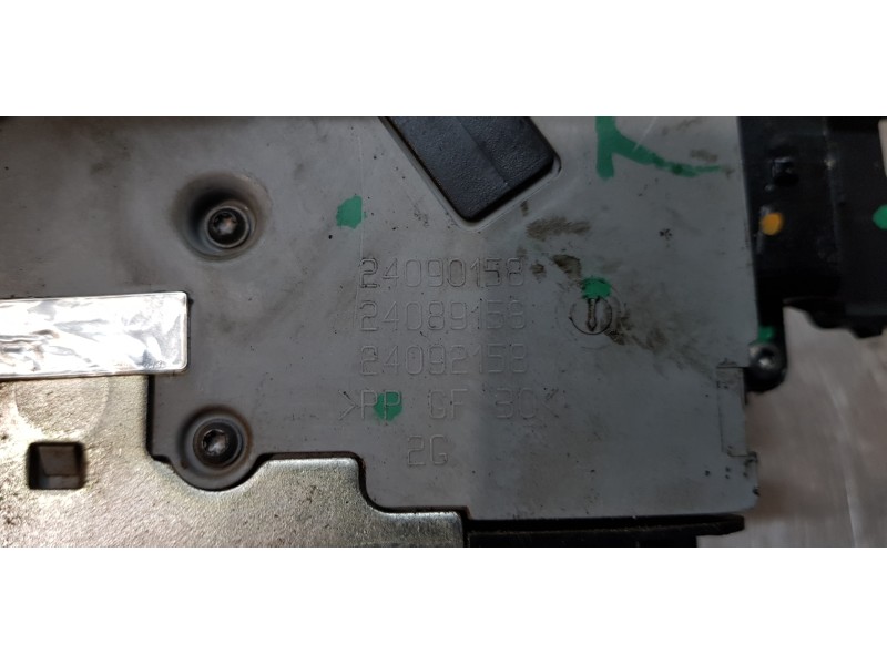 Recambio de cerradura puerta trasera izquierda para citroen c4 grand picasso exclusive plus referencia OEM IAM 24092158  