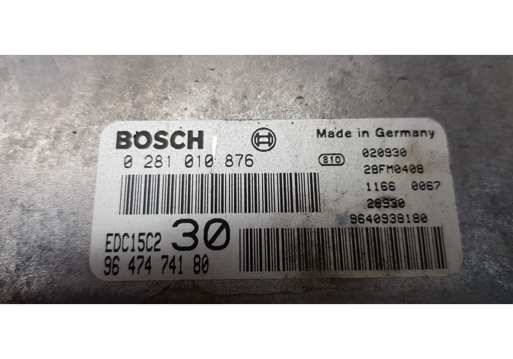 Recambio de centralita motor uce para peugeot 406 coupe (s1/s2) 2.2 hdi referencia OEM IAM 9647474180   Recambio de centralita motor uce para peugeot 406 coupe (s1/s2) 2.2 hdi referencia OEM IAM 9647474180