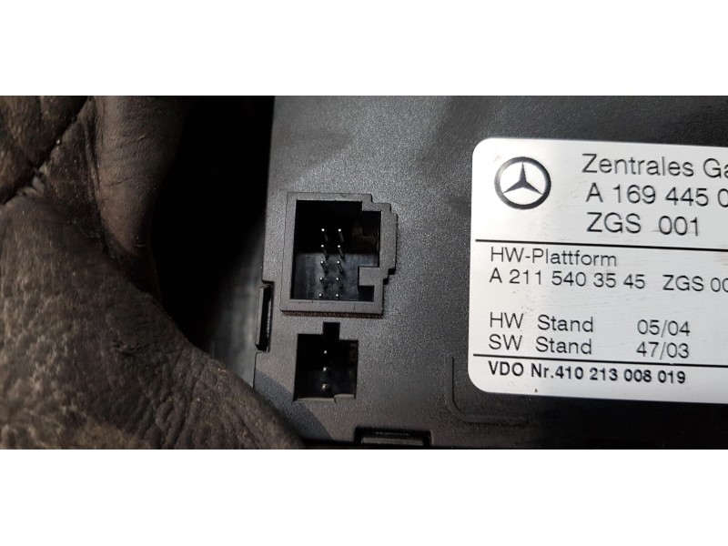 Recambio de centralita inmovilizador para mercedes clase a (w169) a 170 (169.032) referencia OEM IAM A1694450400   Recambio de centralita inmovilizador para mercedes clase a (w169) a 170 (169.032) referencia OEM IAM A1694450400