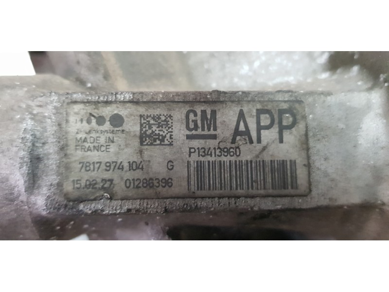 Recambio de cremallera direccion para opel zafira tourer expression referencia OEM IAM 13413960   Recambio de cremallera direccion para opel zafira tourer expression referencia OEM IAM 13413960