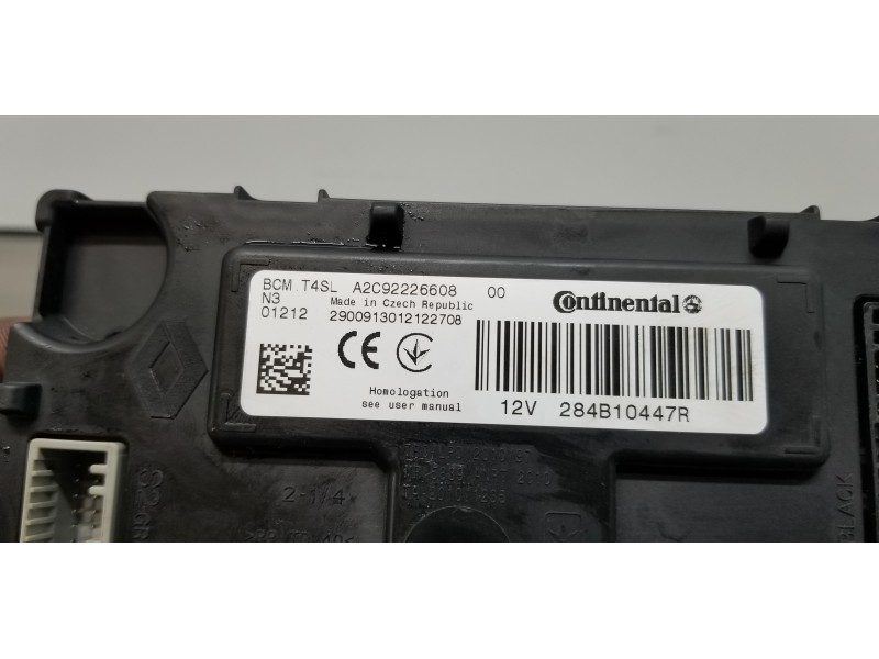 Recambio de modulo confort para dacia lodgy comfort referencia OEM IAM 284B10447R  