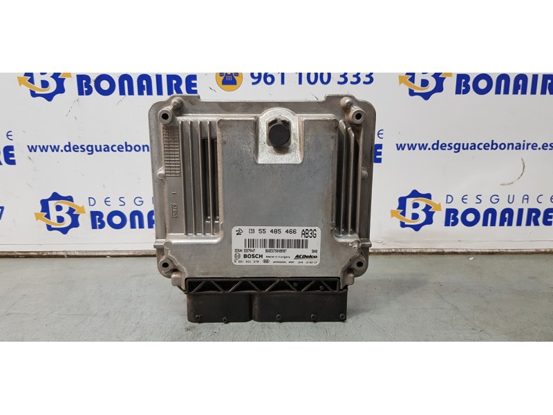 Recambio de centralita motor uce para opel zafira tourer expression referencia OEM IAM 55485466  