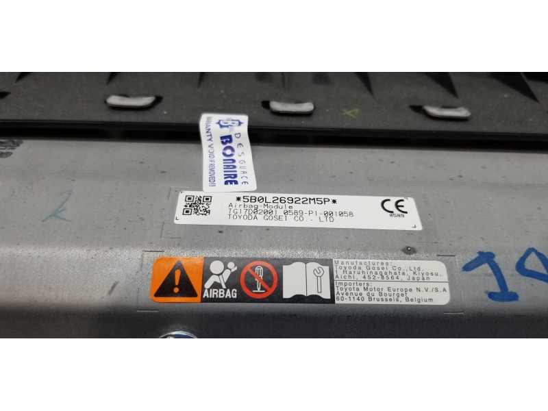 Recambio de kit airbag para toyota rav 4 plug-in hybrid advance referencia OEM IAM 5540142180C0 4513012E40C0 7396042110