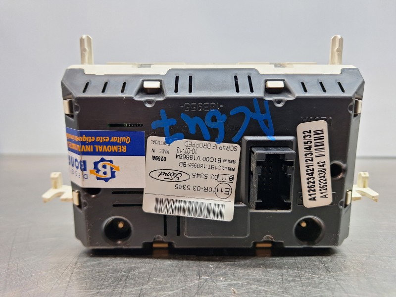 Recambio de pantalla multifuncion para ford fiesta (ccn) ambiente referencia OEM IAM C1BT18B955BD   Recambio de pantalla multifuncion para ford fiesta (ccn) ambiente referencia OEM IAM C1BT18B955BD
