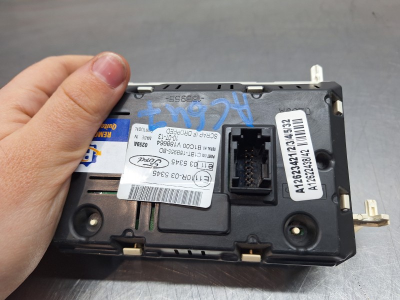 Recambio de pantalla multifuncion para ford fiesta (ccn) ambiente referencia OEM IAM C1BT18B955BD   Recambio de pantalla multifuncion para ford fiesta (ccn) ambiente referencia OEM IAM C1BT18B955BD
