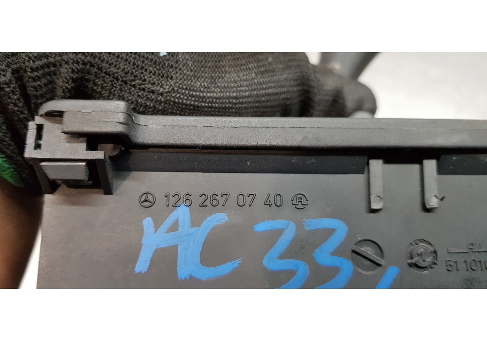 Recambio de palanca cambio para mercedes clase s (w126) berlina+coupe se 300 referencia OEM IAM A1262600738 1262670740 