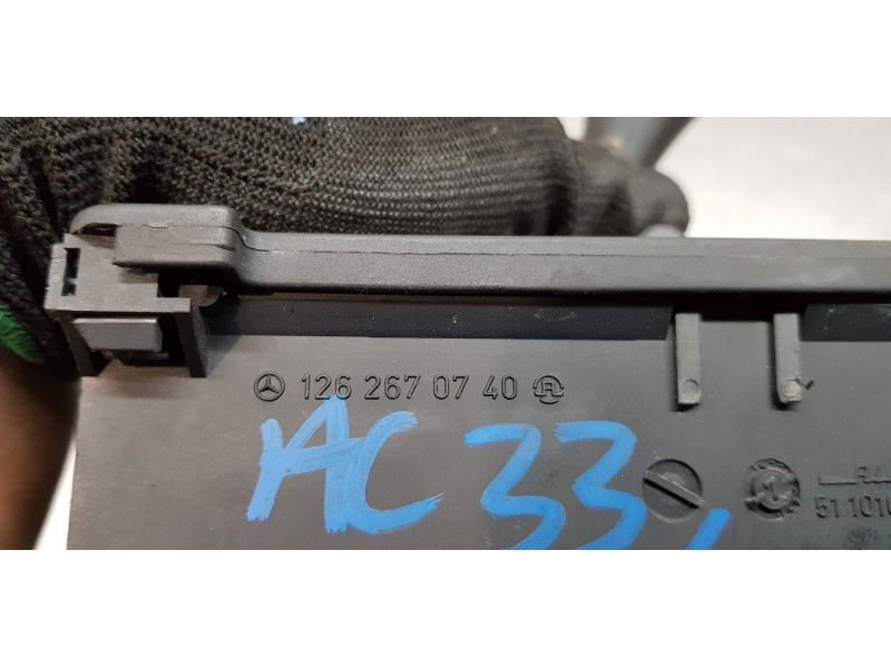 Recambio de palanca cambio para mercedes clase s (w126) berlina+coupe se 300 referencia OEM IAM A1262600738 1262670740 