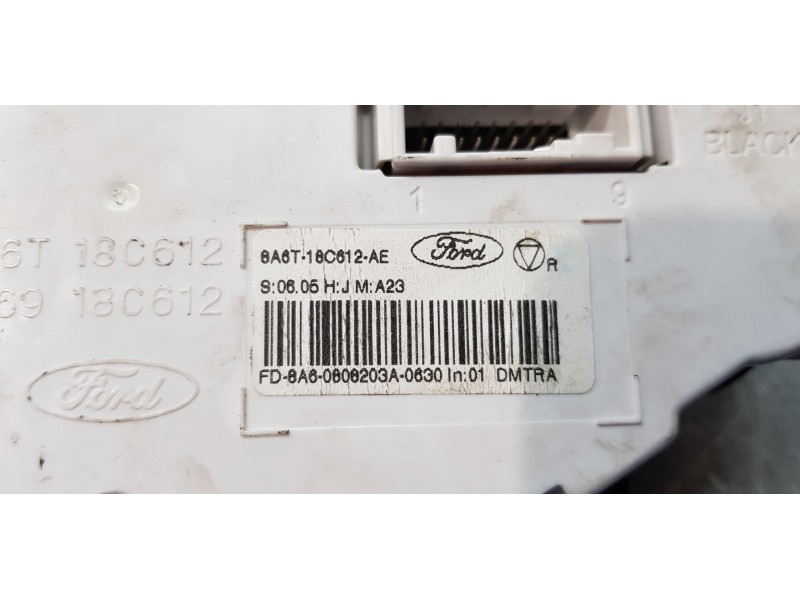 Recambio de mando climatizador para ford fiesta (cb1) ghia referencia OEM IAM 6A6T18C612  