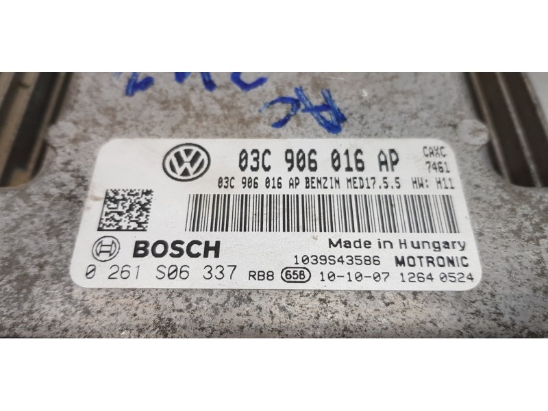 Recambio de centralita motor uce para seat leon (1p1) reference referencia OEM IAM 03C906016AP  