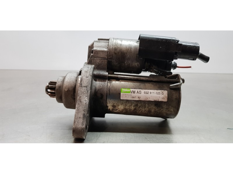 Recambio de motor arranque para seat leon (1p1) reference referencia OEM IAM 02Z911023G  
