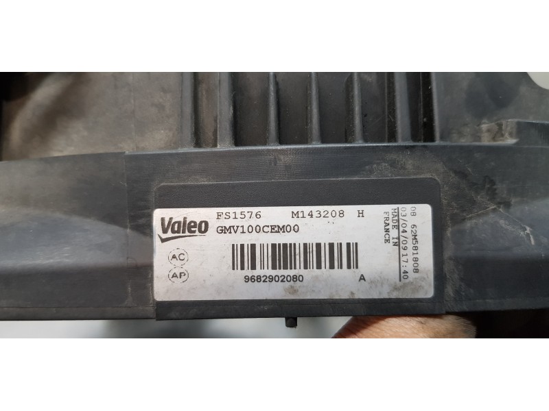 Recambio de electroventilador para peugeot 207 sw confort referencia OEM IAM 1253P8 9682902080 