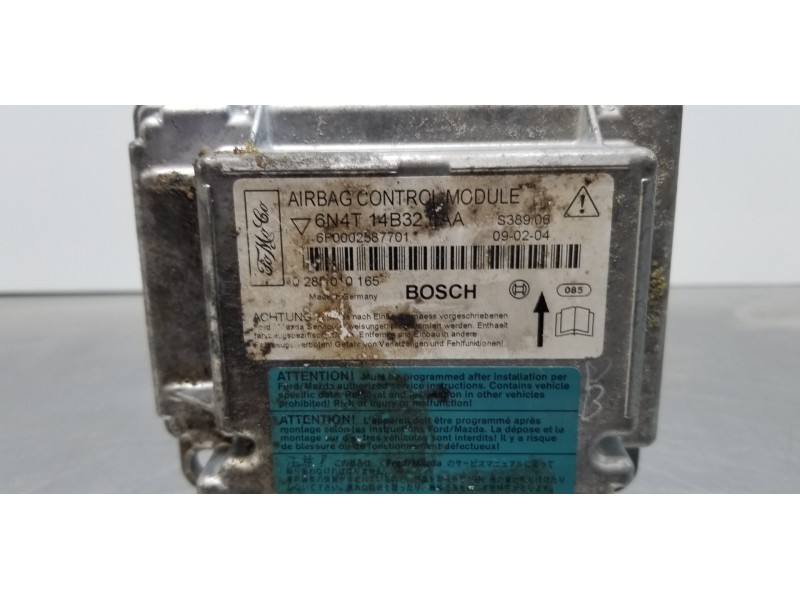 Recambio de centralita airbag para ford focus cabrio (ca5) titanium (02.2008) referencia OEM IAM 6N4T14B321AA 0281010165 