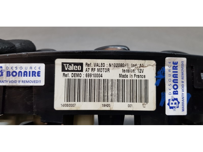 Recambio de mando climatizador para peugeot 207 confort referencia OEM IAM 6451TL N102080F 