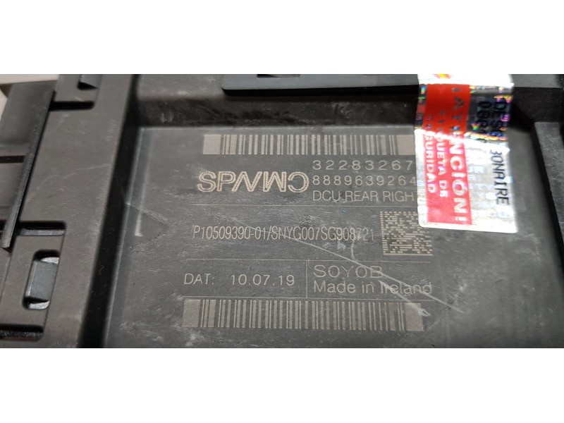 Recambio de motor elevalunas trasero derecho para volvo xc60 inscription awd referencia OEM IAM 31349759  