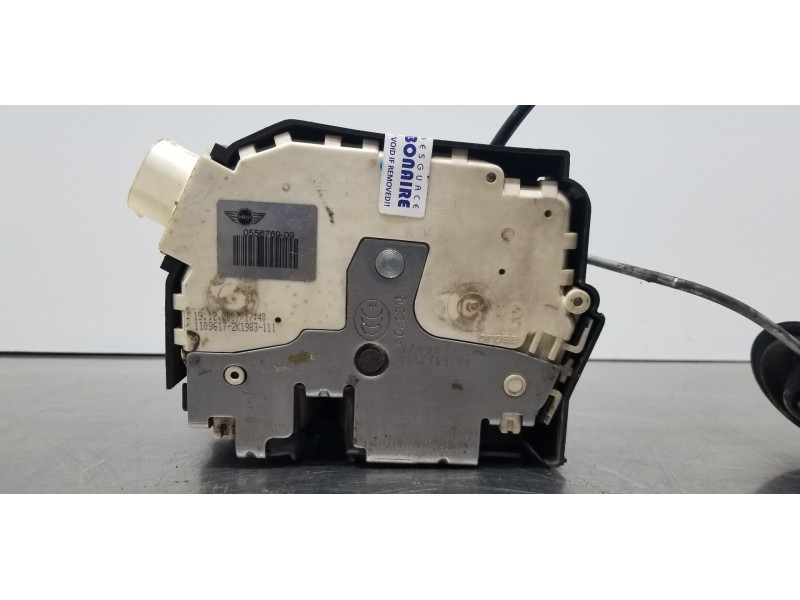 Recambio de cerradura puerta delantera derecha para bmw mini clubman (r55) cooper referencia OEM IAM 51200556769 0556769 