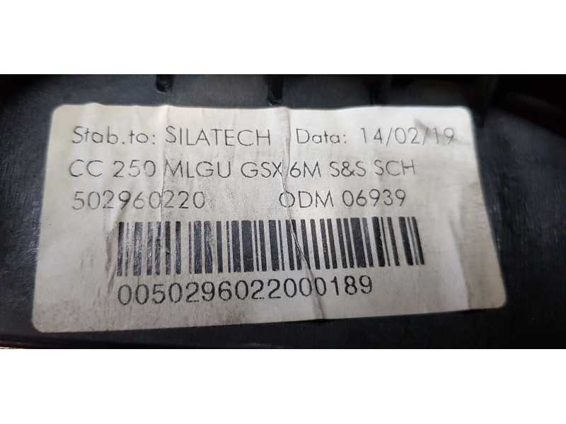 Recambio de palanca cambio para peugeot boxer combi 333 l2h2 active blue-hdi 140 referencia OEM IAM 6072500003  