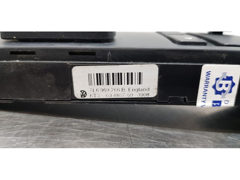 Recambio de interruptor para volkswagen touareg (7la) tdi v10 referencia OEM IAM 7L6959766B   Recambio de interruptor para volkswagen touareg (7la) tdi v10 referencia OEM IAM 7L6959766B