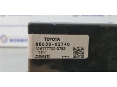 Recambio de centralita calefaccion para toyota auris active referencia OEM IAM 8865002740   2