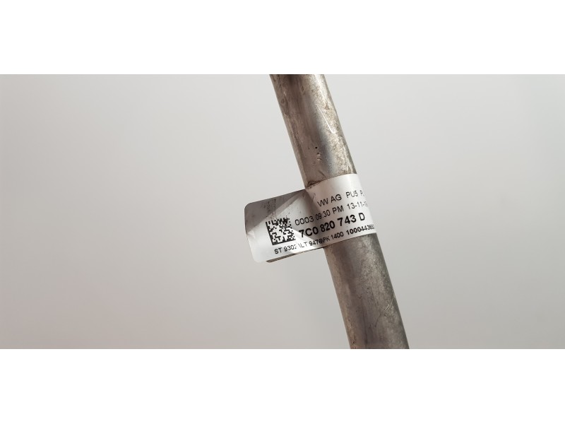 Recambio de tubos aire acondicionado para volkswagen crafter kasten (sy) furgón 35 bl ta fwd referencia OEM IAM 7C0820743D  