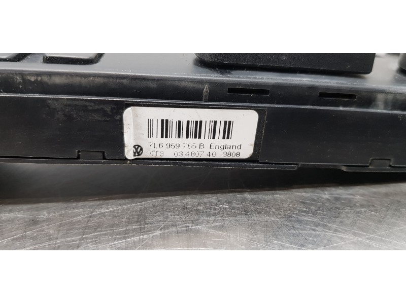 Recambio de interruptor para volkswagen touareg (7la) tdi v10 referencia OEM IAM 7L6959765B   Recambio de interruptor para volkswagen touareg (7la) tdi v10 referencia OEM IAM 7L6959765B