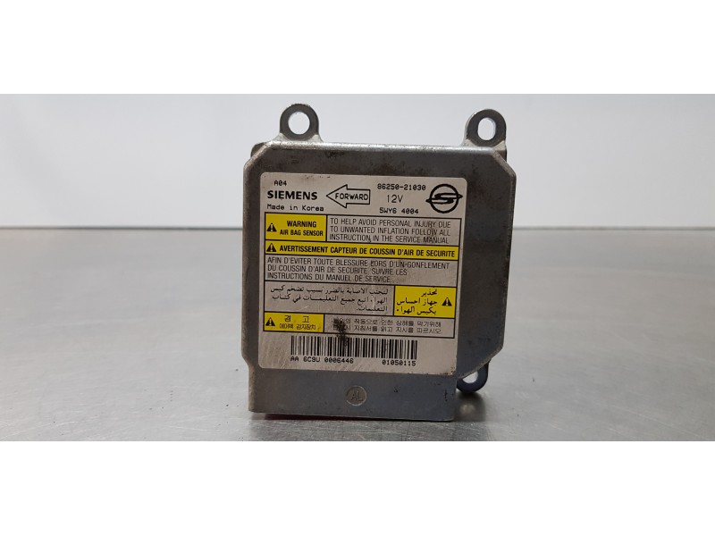 Recambio de centralita airbag para ssangyong rodius xdi referencia OEM IAM 8625021030   Recambio de centralita airbag para ssangyong rodius xdi referencia OEM IAM 8625021030