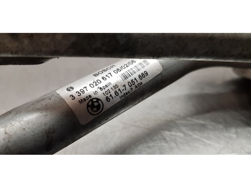 Recambio de motor limpia delantero para bmw x3 (e83) 2.0d referencia OEM IAM 61617051669   Recambio de motor limpia delantero para bmw x3 (e83) 2.0d referencia OEM IAM 61617051669