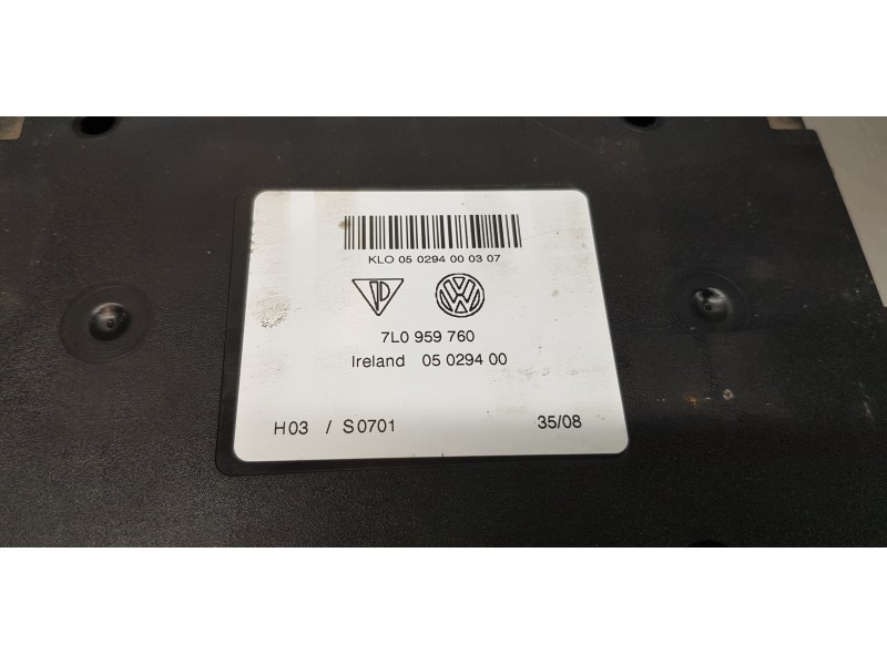 Recambio de modulo confort para volkswagen touareg (7la) tdi v10 referencia OEM IAM 7L0959760   Recambio de modulo confort para volkswagen touareg (7la) tdi v10 referencia OEM IAM 7L0959760