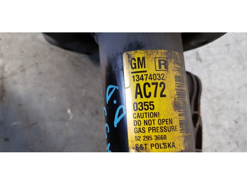 Recambio de amortiguador delantero derecho para opel zafira tourer excellence referencia OEM IAM 13474032   Recambio de amortiguador delantero derecho para opel zafira tourer excellence referencia OEM IAM 13474032