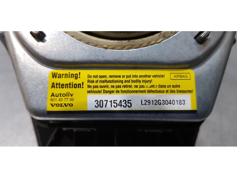 Recambio de airbag delantero izquierdo para volvo c30 d5 momentum referencia OEM IAM 30715435   Recambio de airbag delantero izquierdo para volvo c30 d5 momentum referencia OEM IAM 30715435