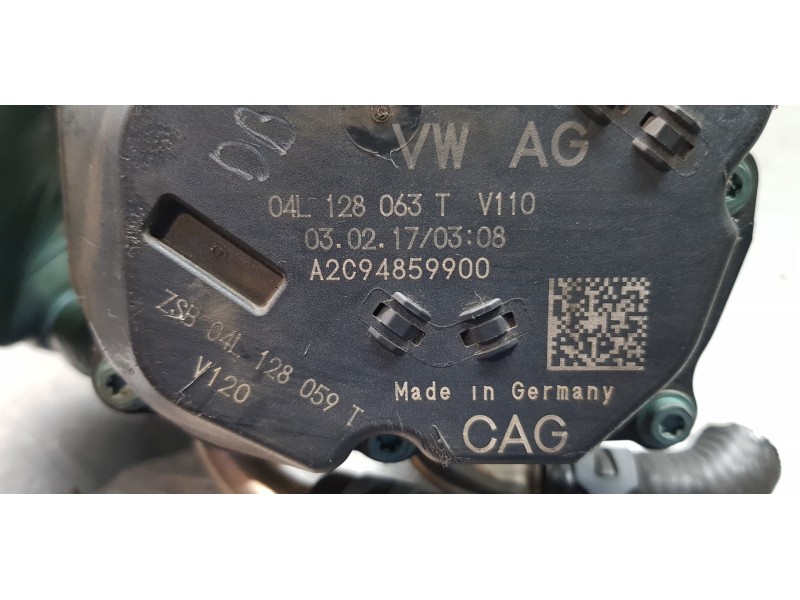 Recambio de caja mariposa para skoda octavia lim. (5e3) active referencia OEM IAM 04L128063T   Recambio de caja mariposa para skoda octavia lim. (5e3) active referencia OEM IAM 04L128063T