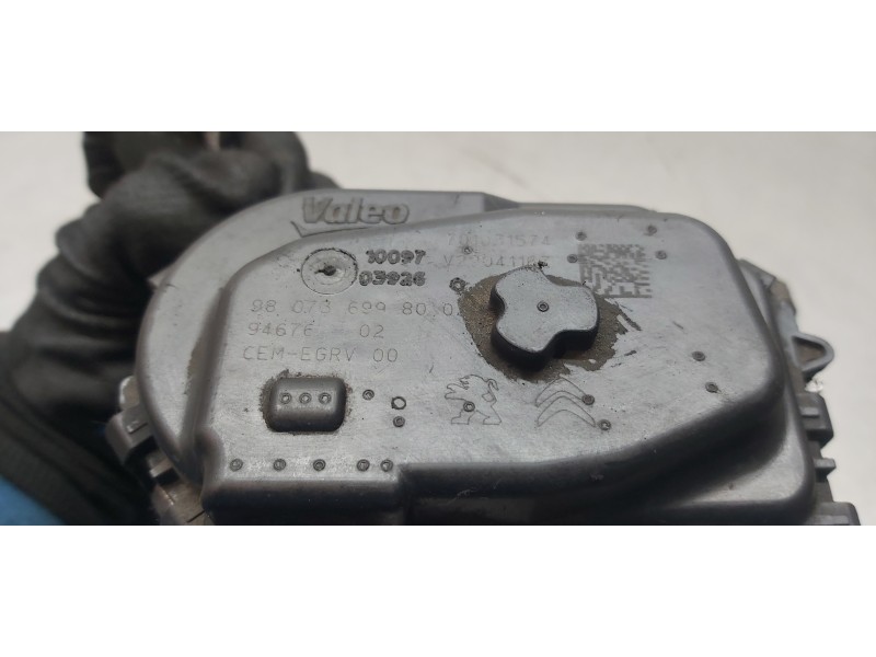 Recambio de valvula egr para citroen c-elysée exclusive referencia OEM IAM 9807369980  