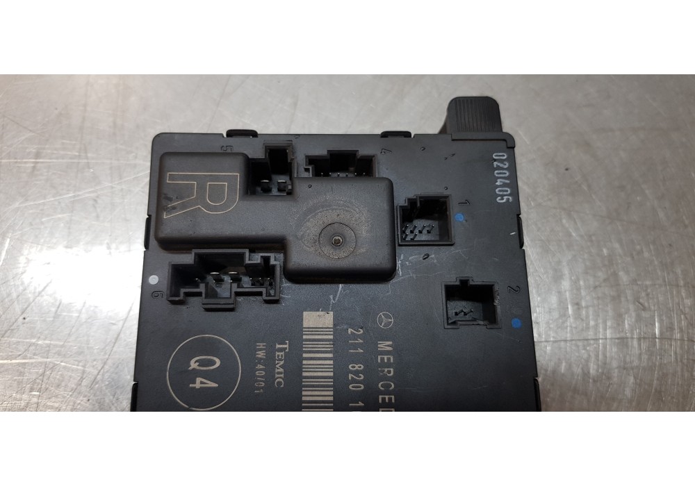 Recambio de modulo electronico para mercedes clase e (w211) berlina e 270 cdi (211.016) referencia OEM IAM 2118201626   Recambio de modulo electronico para mercedes clase e (w211) berlina e 270 cdi (211.016) referencia OEM IAM 2118201626