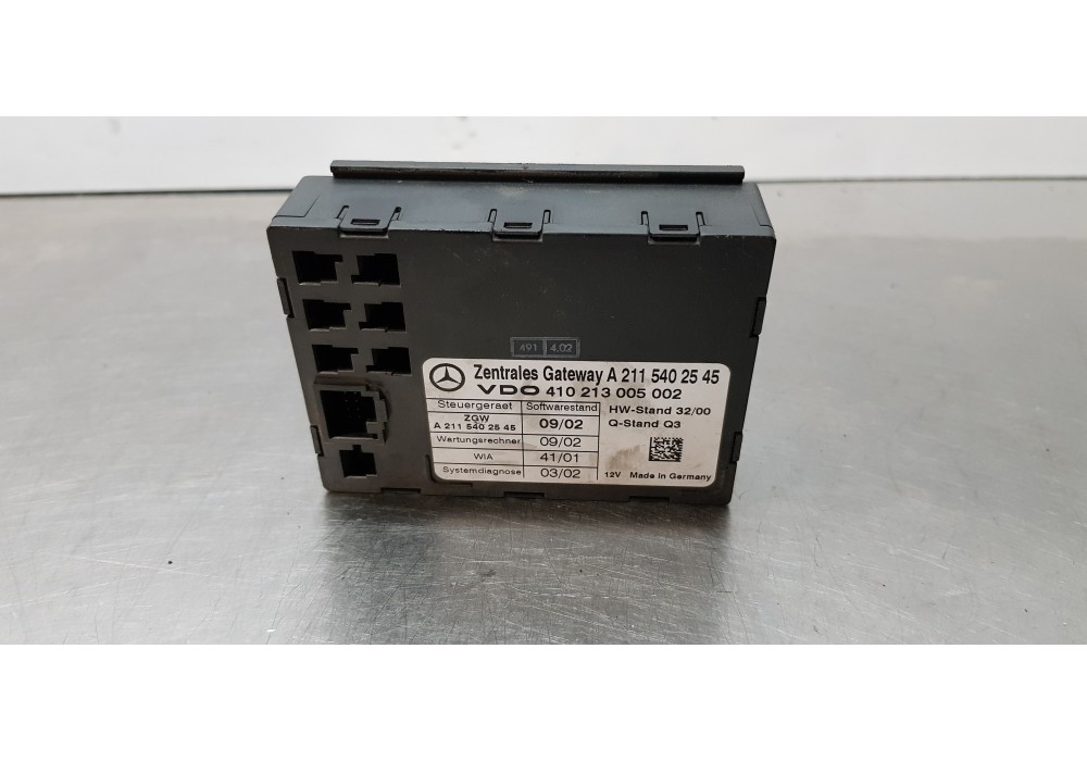 Recambio de modulo electronico para mercedes clase e (w211) berlina e 270 cdi (211.016) referencia OEM IAM A2115402545  