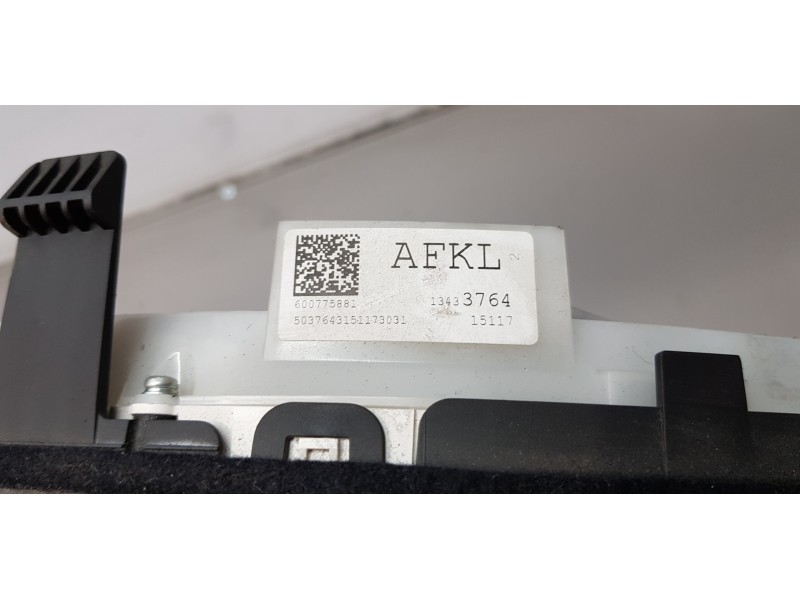 Recambio de cuadro instrumentos para opel zafira tourer excellence referencia OEM IAM 13433764   Recambio de cuadro instrumentos para opel zafira tourer excellence referencia OEM IAM 13433764