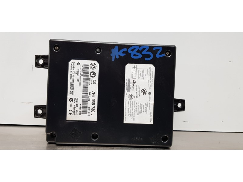 Recambio de modulo electronico para volkswagen caddy ka/kb (2c) kasten bluemotion referencia OEM IAM 7P6035730J   Recambio de modulo electronico para volkswagen caddy ka/kb (2c) kasten bluemotion referencia OEM IAM 7P6035730J