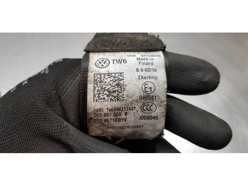 Recambio de kit airbag para volkswagen caddy furgón/kombi furgón referencia OEM IAM 2K5857003AR71N  