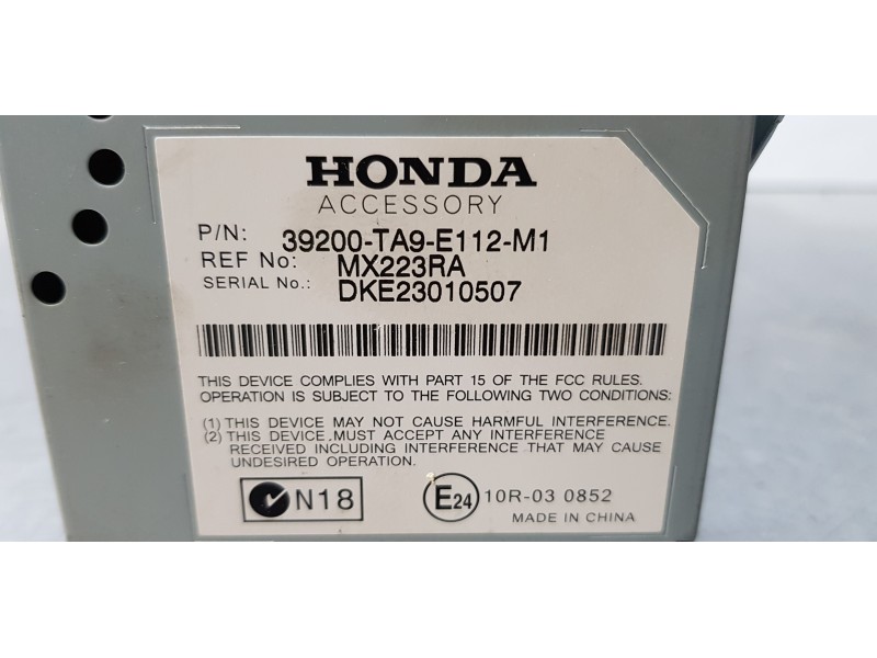 Recambio de modulo electronico para honda civic (fk) 1.6 i-dtec comfort referencia OEM IAM 39200TA9E112M1  