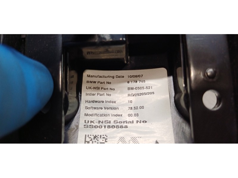 Recambio de cuadro instrumentos para bmw mini (r56) one referencia OEM IAM 62109325821 9178745  Recambio de cuadro instrumentos para bmw mini (r56) one referencia OEM IAM 62109325821 9178745