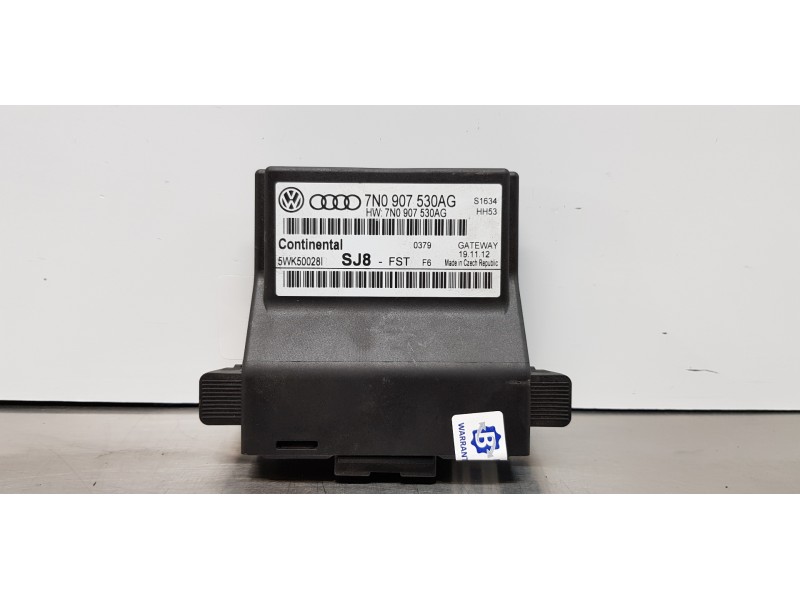 Recambio de modulo electronico para volkswagen caddy ka/kb (2c) kasten bluemotion referencia OEM IAM 7N0907530AG 7N0907530BLZ00  Recambio de modulo electronico para volkswagen caddy ka/kb (2c) kasten bluemotion referencia OEM IAM 7N0907530AG 7N0907530BLZ00