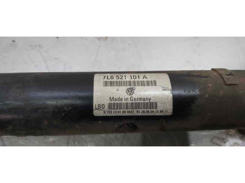 Recambio de transmision central para volkswagen touareg (7la) tdi v10 referencia OEM IAM 7L6521101A  