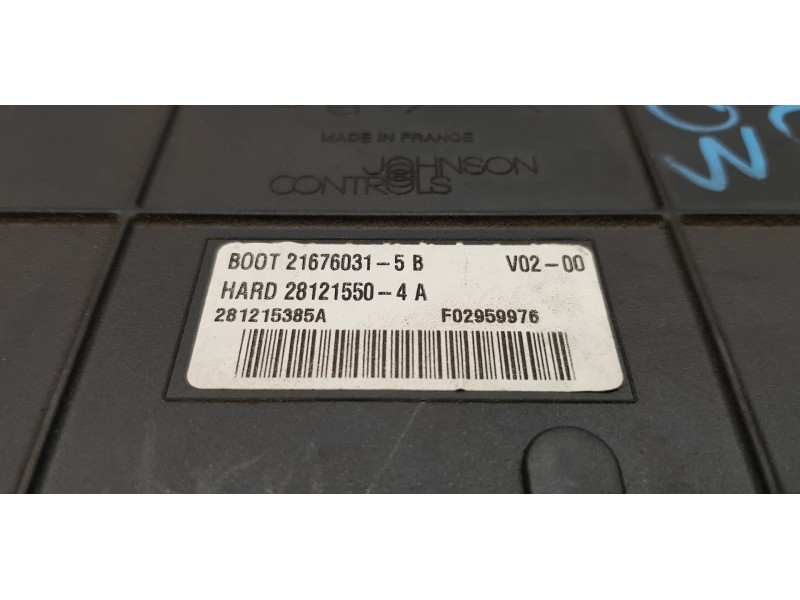 Recambio de caja reles / fusibles para peugeot 307 break/sw (s2) sw pack + referencia OEM IAM 216760315B   Recambio de caja reles / fusibles para peugeot 307 break/sw (s2) sw pack + referencia OEM IAM 216760315B
